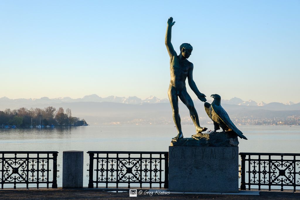 Sunrise on Lake Zurich